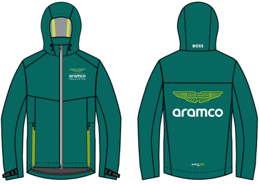 Aston Martin 2025 - Unisex Rain Jacket
