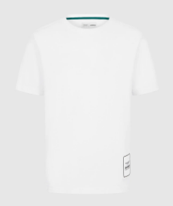 AMF1 Logo Tee - White - 2025